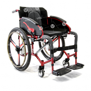Αναπηρικό Αμαξίδιο Αθλητικό V-ACTIVE 42cm Κατ οίκον Νοσηλεία