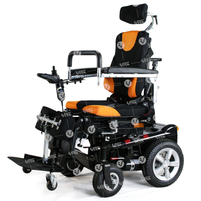 Αναπηρικό Αμαξίδιο-Ορθοστάτης Ηλεκτροκίνητο VT6-1035 45cm
