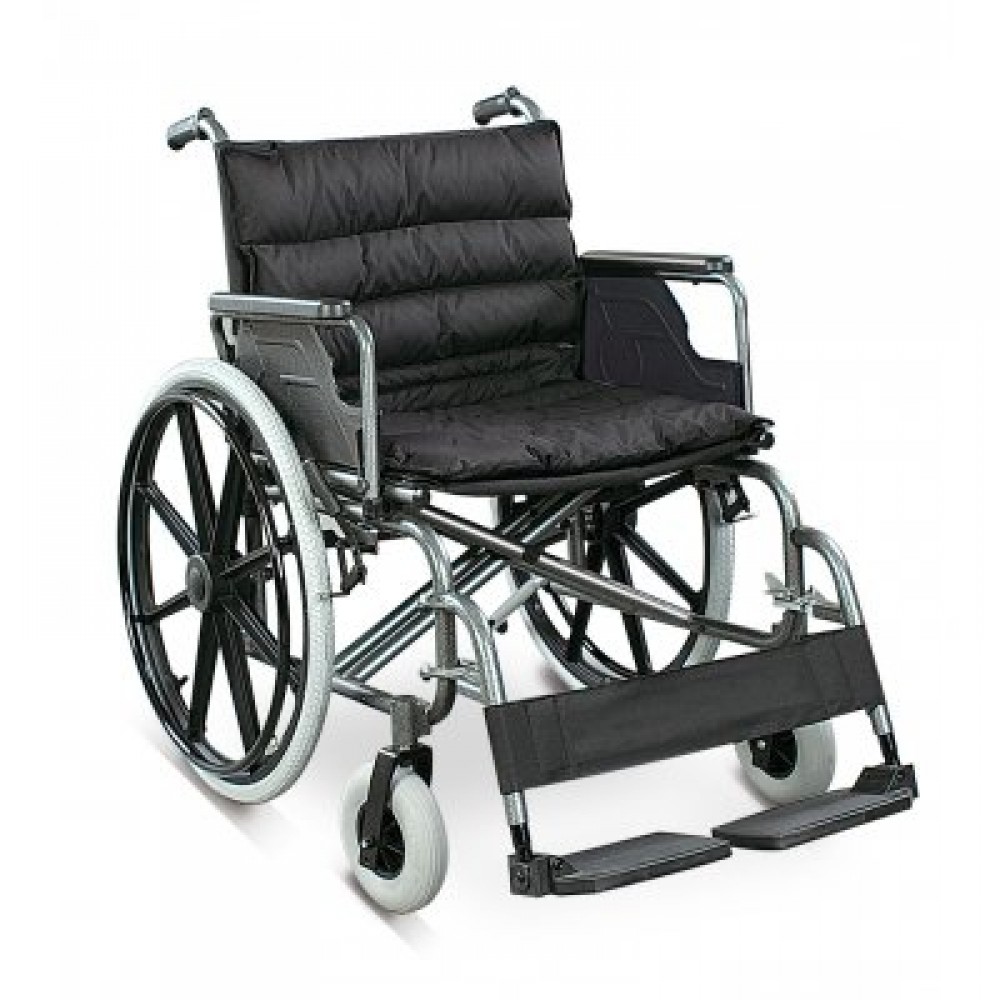 Αναπηρικό Αμαξίδιο Πτυσσόμενο Βαρέως Τύπου 56cm Κατ οίκον Νοσηλεία